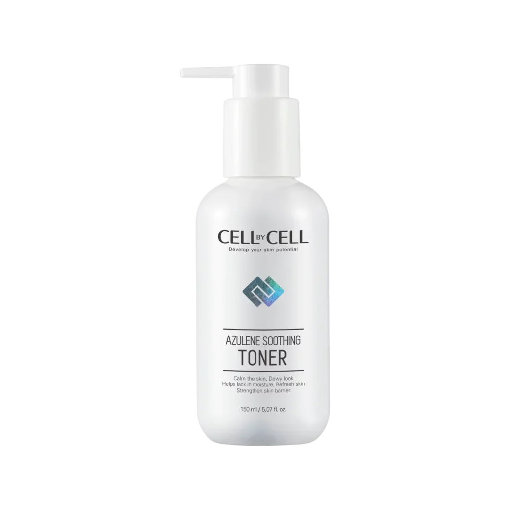 azulene soothing toner