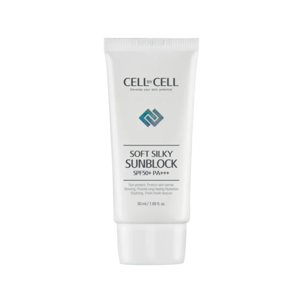 Silky Soft Sunblock jedwabisty krem przeciwsłoneczny SPF50+ PA+++ 50 ml