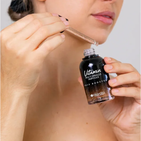 Vitamin Multi Miracle serum wzmiacniające i rozjaśniające przebarwienia z niacynamidem i wąkrotką azjatycką, 50 ml - obrazek 2